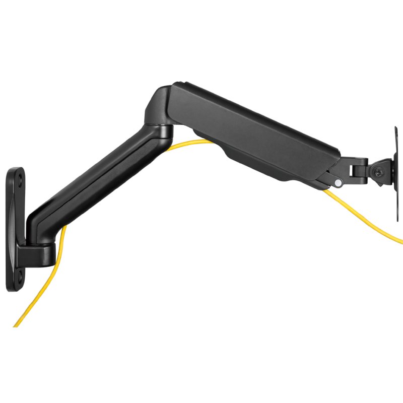 DIGITUS universele monitorarm voor wandmontage, zwart