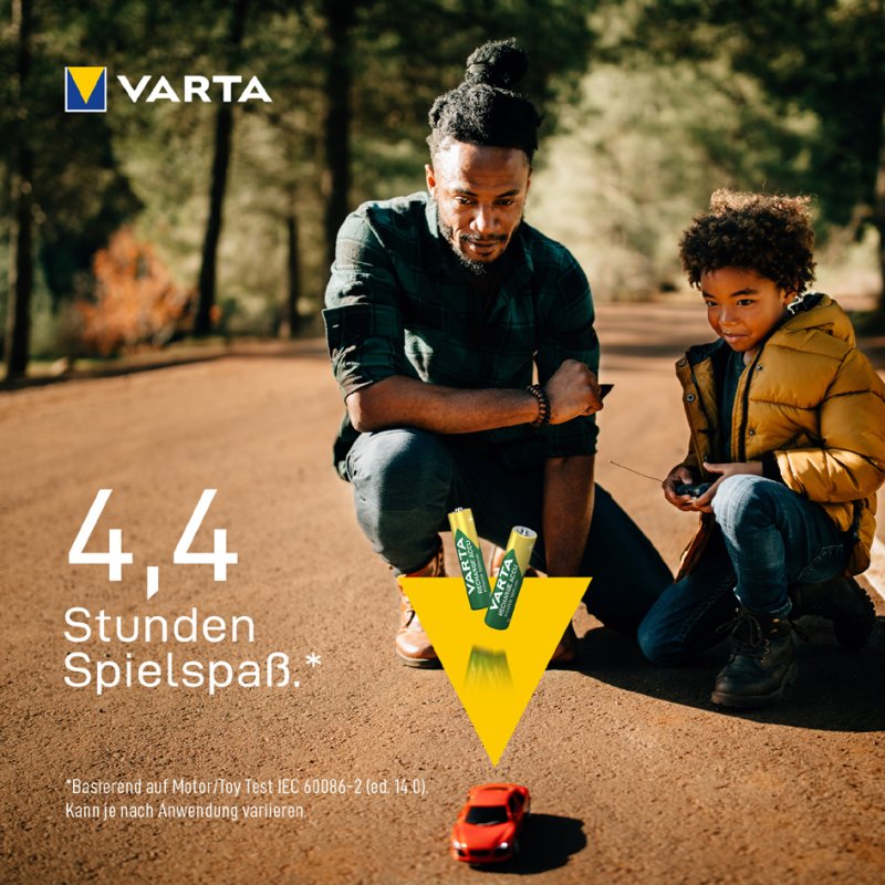 VARTA oplaadbare batterijen AA 2100 mAh NiMH 4 stuks
