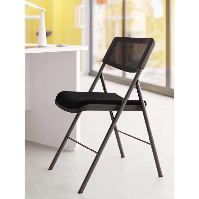 ALBA klapstoel DIVANO, zwart