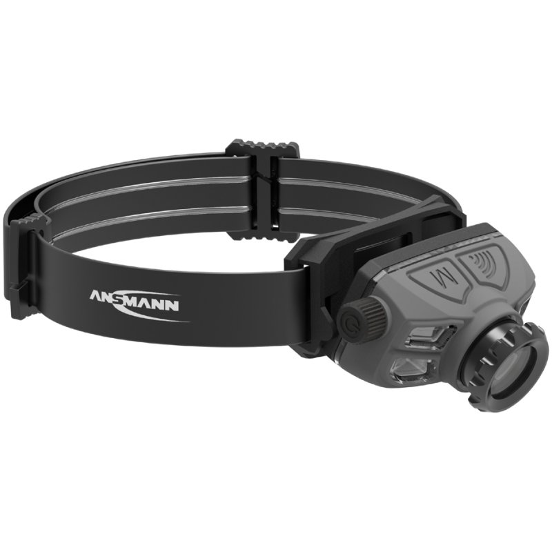 ANSMANN hoofdlamp met sensor HD450FRS, 450 lumen, IP65 waterdicht