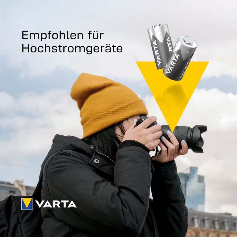 VARTA lithiumbatterij 2CR5, 6,0 Volt