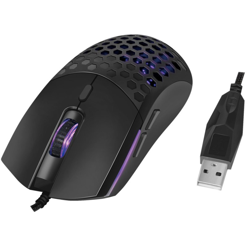LogiLink Gaming Muis Bedraad Zwart