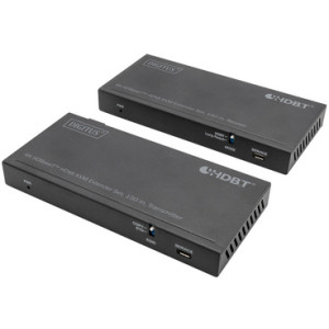 DIGITUS 4K HDBaseT HDMI KVM verlengset, 150 m