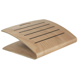 ALBA voetensteun van beukenhout, naturel