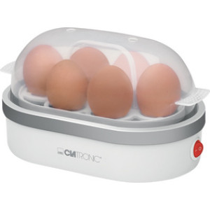CLATRONIC Eierkoker EK 3497, wit/zilver