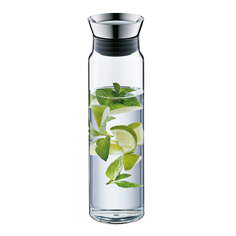 Alfi glazen karaf Flowmotion enkelwandig 1,0 liter