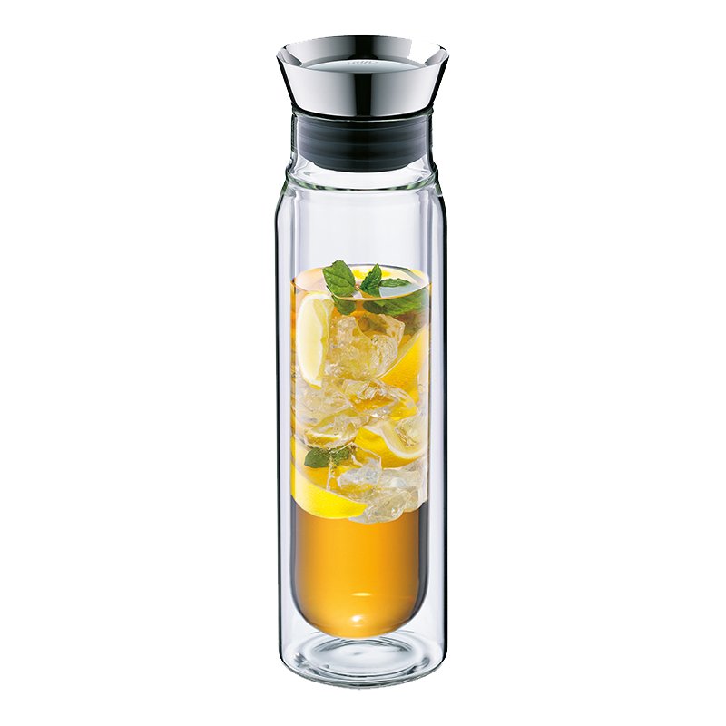 Alfi dubbele glaskaraf Flow Motion 0,75L isolerend