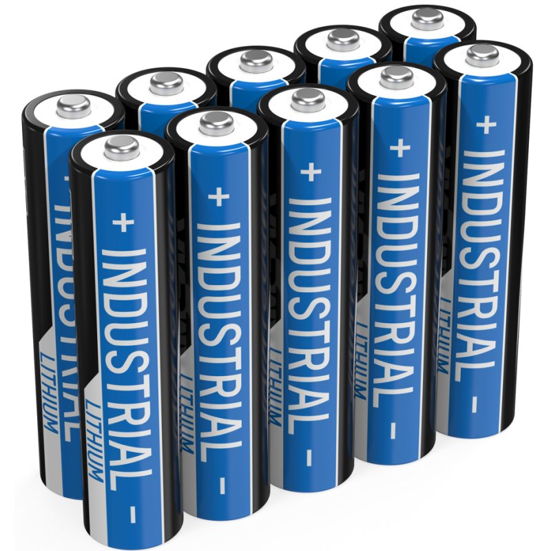 ANSMANN Lithium Batterijen Industrial AAA, 10 stuks