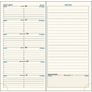 EXACOMPTA Zakagenda SAS 17, 2025/2026, diverse kleuren