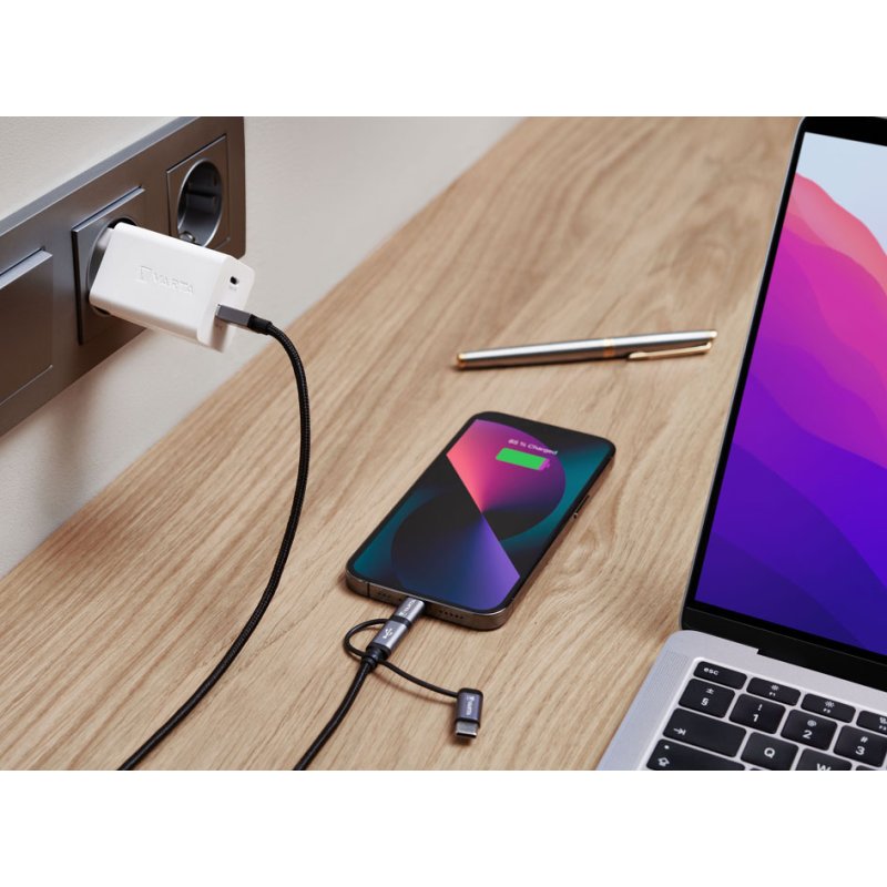 VARTA USB-oplader Speed Charger 38W wit met USB-C en USB-A aansluiting