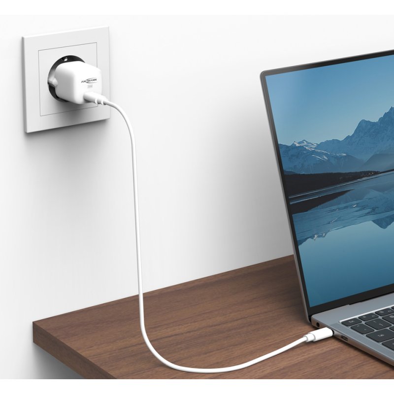 ANSMANN - USB-lader met stekker - HC130PD-mini