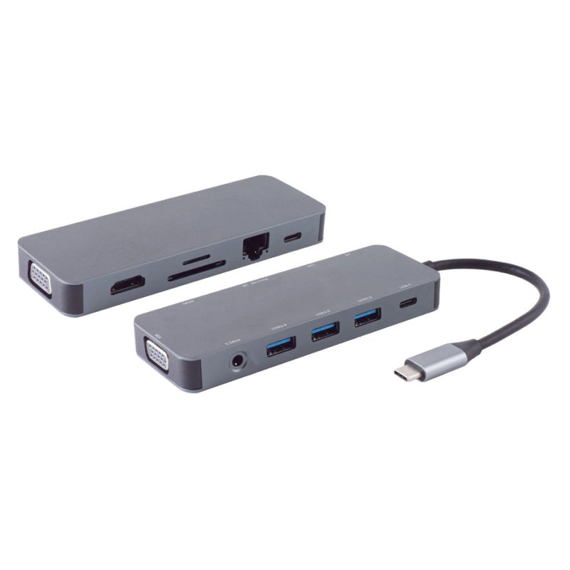 USB-C dockingstation 11-in-1