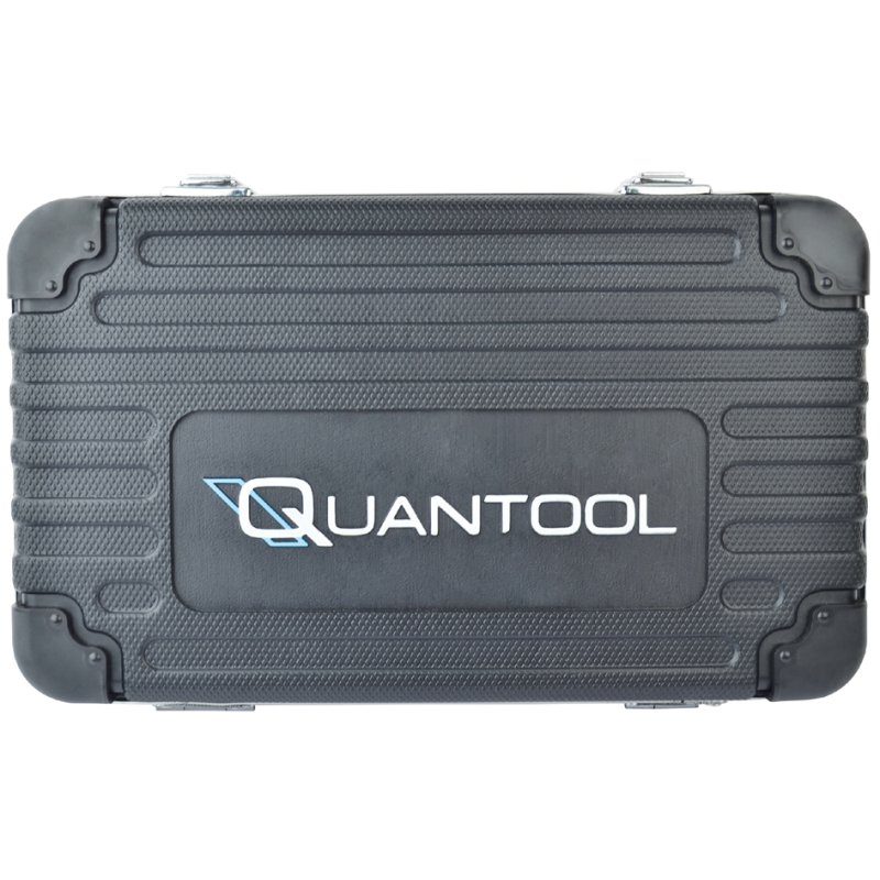 QUANTOOL Schroef- en bitset, 116-delige koffer