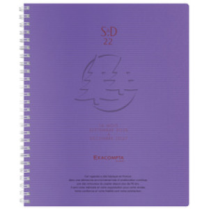 EXACOMPTA Bureauagenda SAD 22S, 2025/2026, 16 maanden