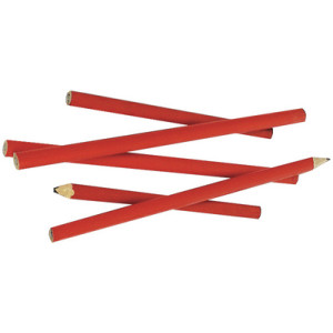 Brüder Mannesmann timmermansklodood ovaal rood 180mm