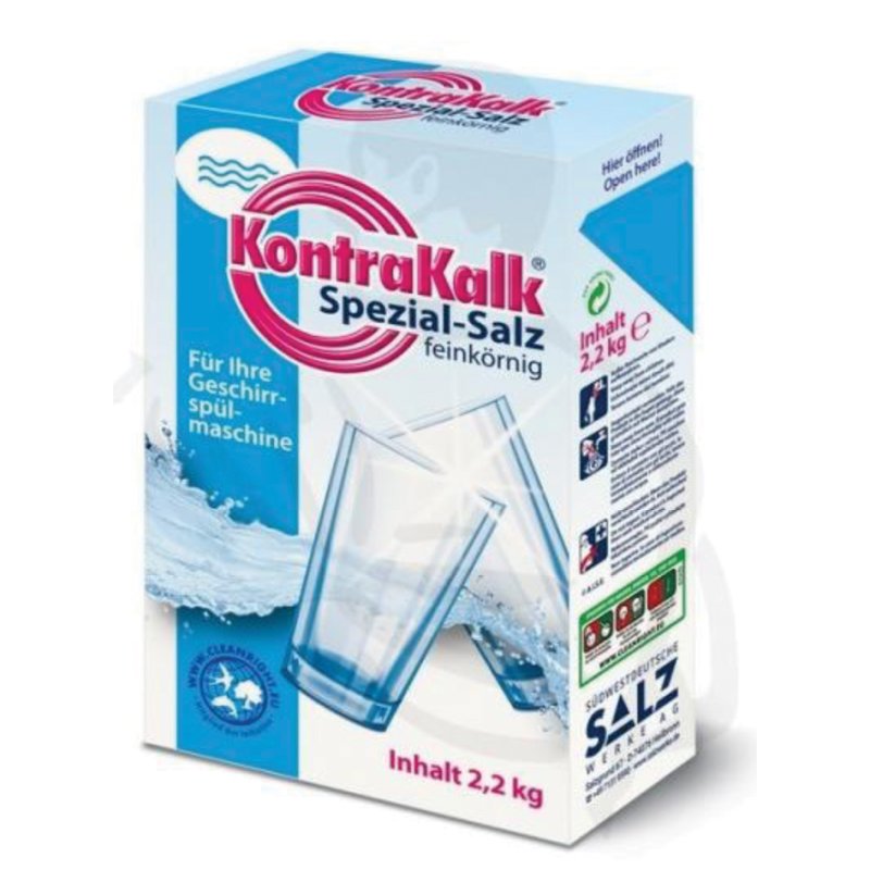 Vaatwasserzout fijnkorrelig 2,2 kg