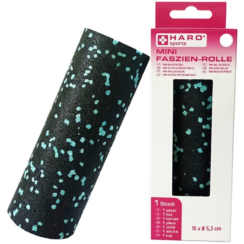 Haro Mini-Massagerol, zwart/mintgroen