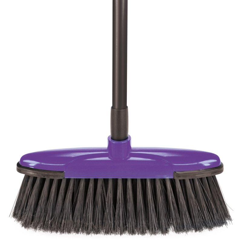 Peggy Perfect bezem met steel, kunststof, telescopisch uitschuifbaar