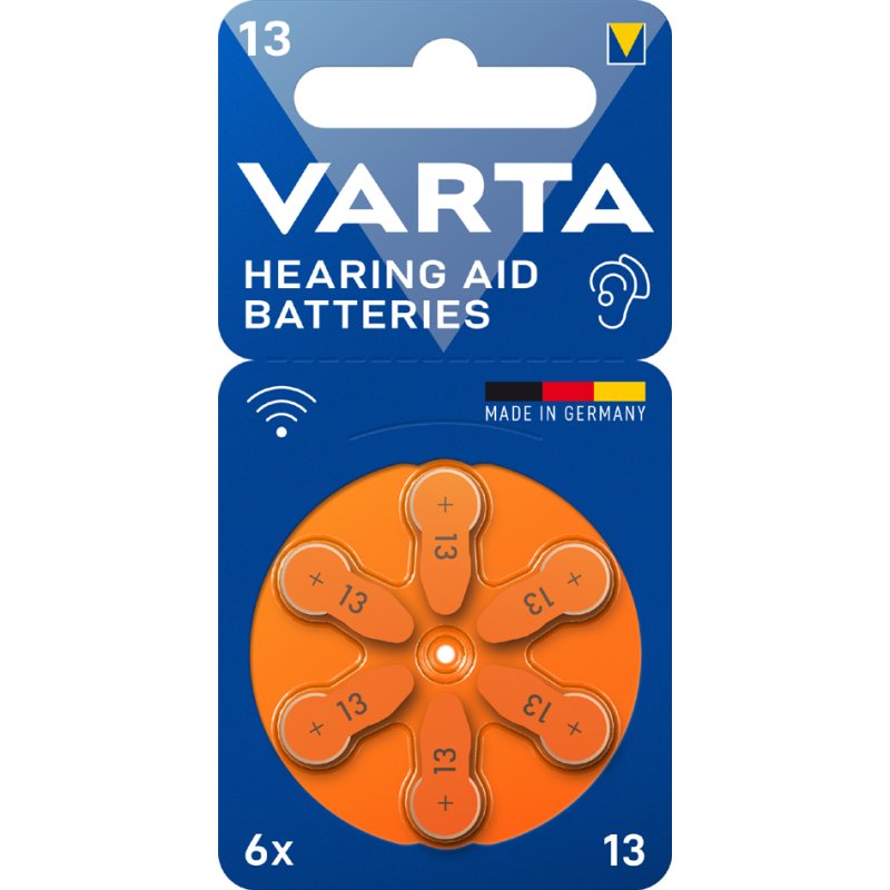 VARTA Hoortoestel Batterijen 312 Zinc-Luft - 6 stuks