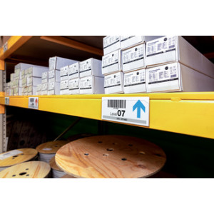 DURABLE etikettasjes hard cover, 150 x 67 mm