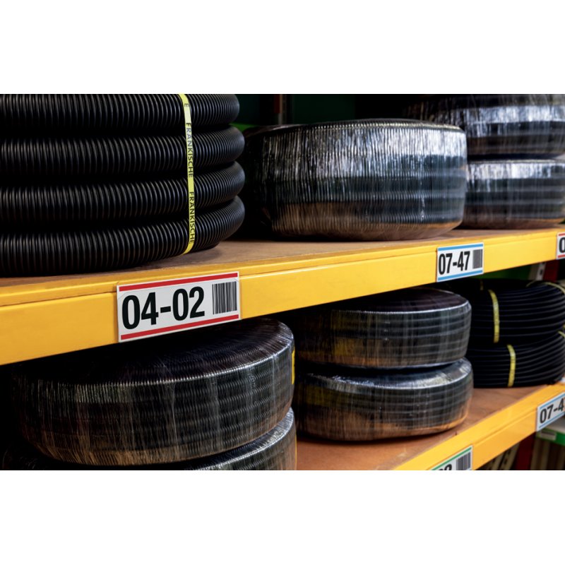 DURABLE Etikettasjes magnetisch hard cover, 100 x 38 mm