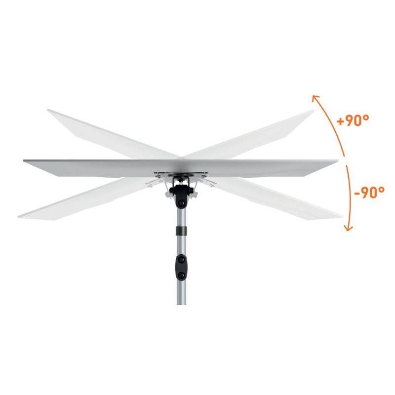 DURABLE monitorarm voor 1 monitor met tafelklem