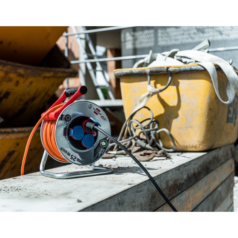 Brennenstuhl Kabelhaspel Garant S, IP44, 25m kabel