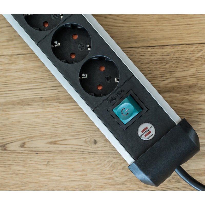 Brennenstuhl stekkerdoos Premium-Alu-Line 10-voudig