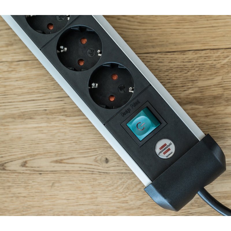 Brennenstuhl stekkerdoos Premium-Alu-Line 12-voudig