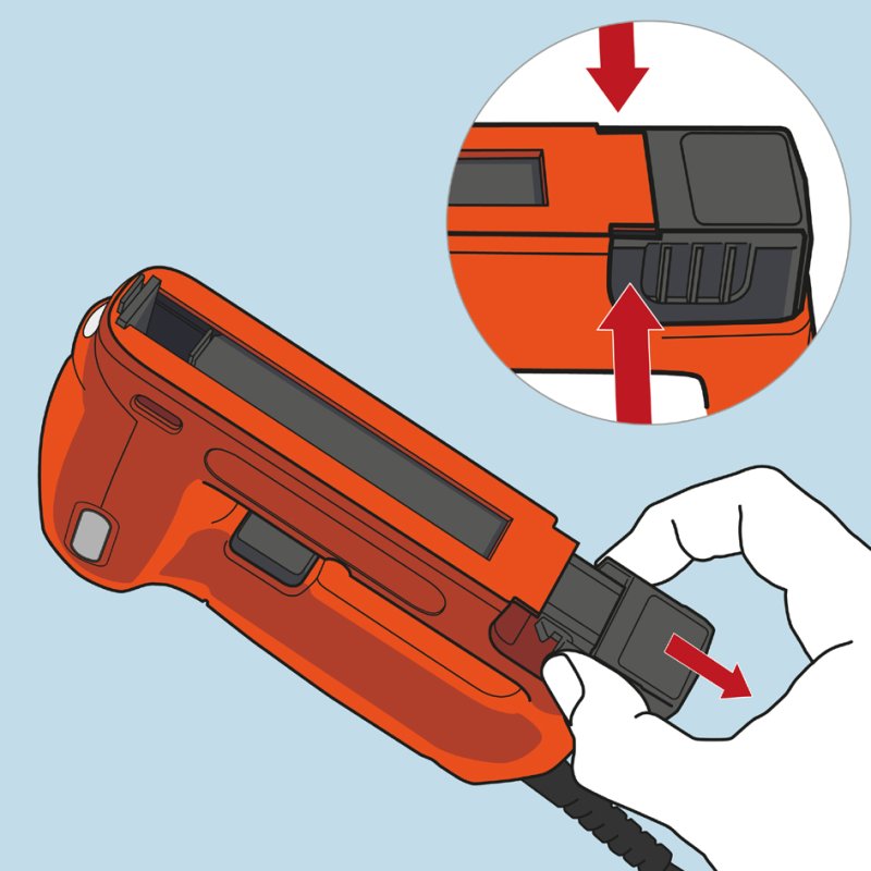 TACWISE Elektrische Nietmachine/Spijkerpistool 140EL oranje