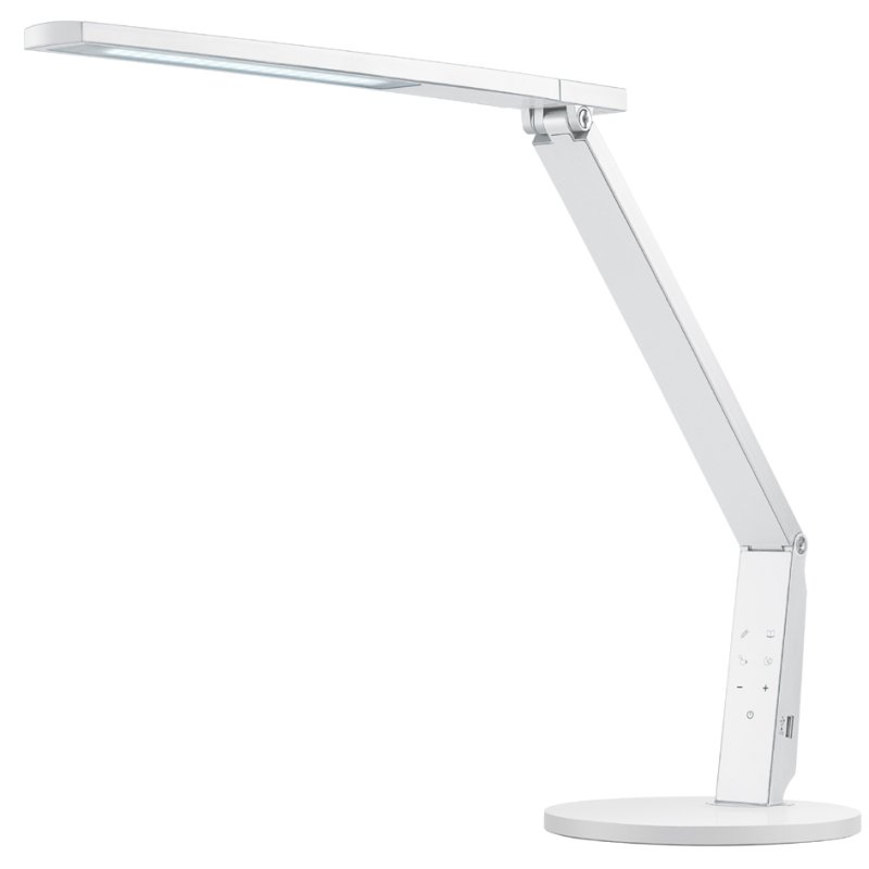 Hansa LED-bureaulamp Vario Plus wit