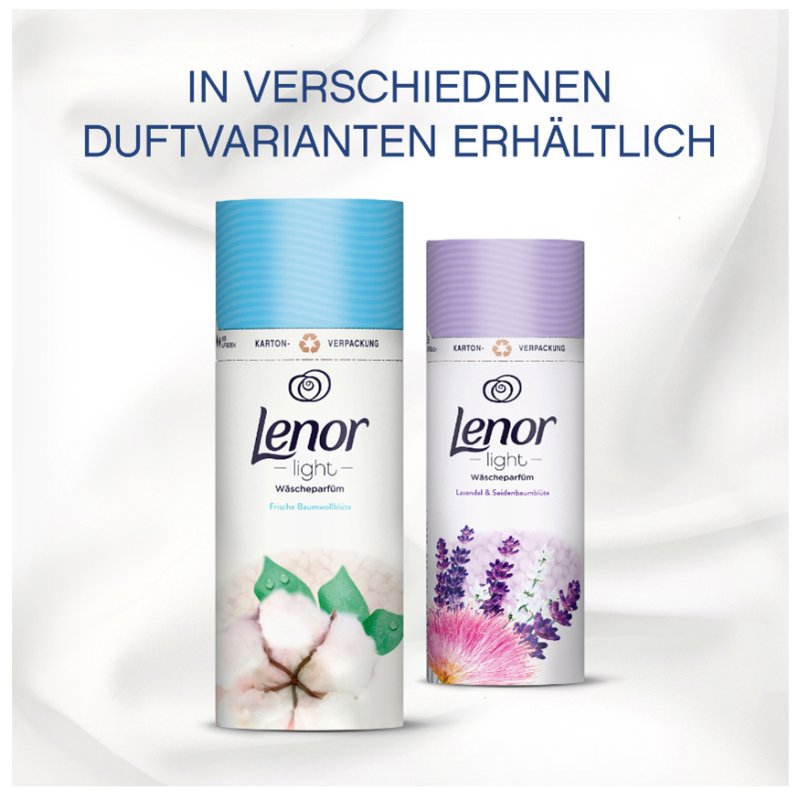 Lenor wasverfrisser Light Frisse Katoenblossem, 495 g