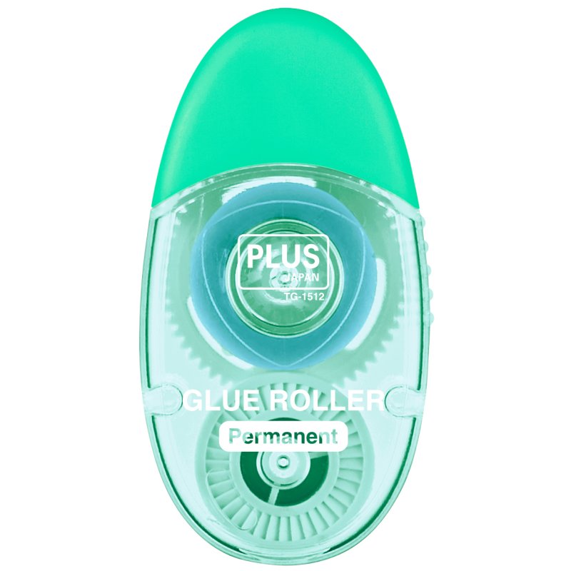 PLUS JAPAN mini correctieroller 6 mm x 12 m, groen
