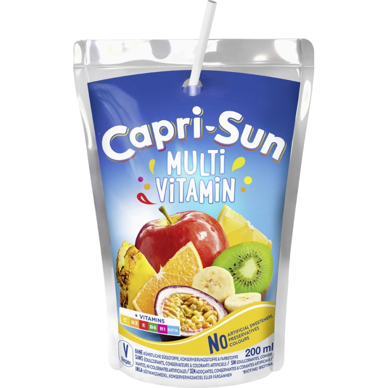 Capri-Sun Multivitamin Vruchtendrank, 10 x 200ml