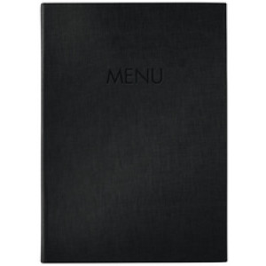 Sigel menukaartmap MENU, A5, beige