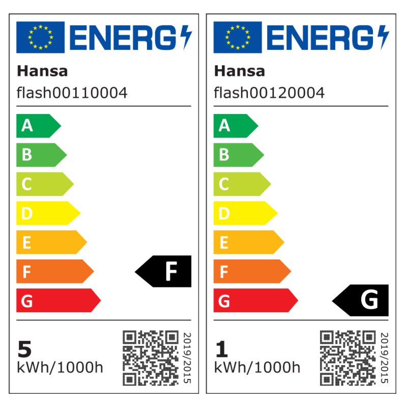 Hansa LED-beeldschermverlichting Flash met klem, zwart