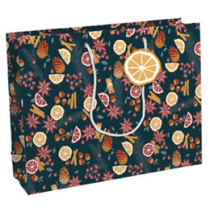 Clairefontaine sinaasappel-cadeau-tasje, klein