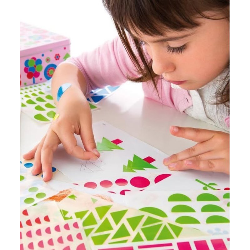 Apli Kids Driehoekige Stickers, Grote Verpakking