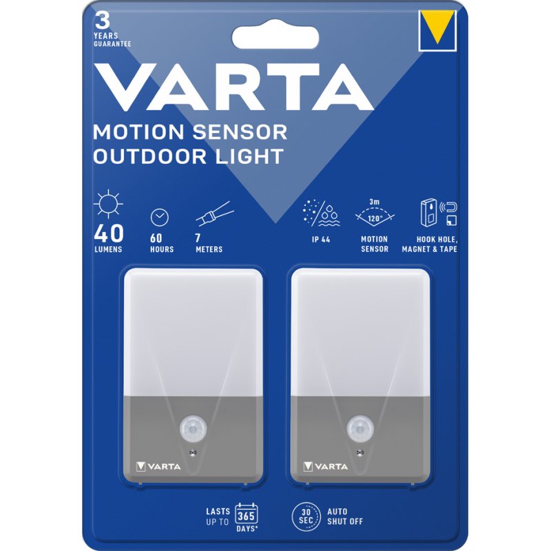 VARTA LED-bewegingssensor buitenlamp met bewegingsmelder
