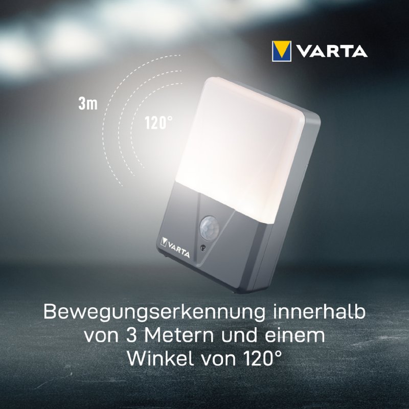 VARTA LED-bewegingssensor buitenlamp met bewegingsmelder