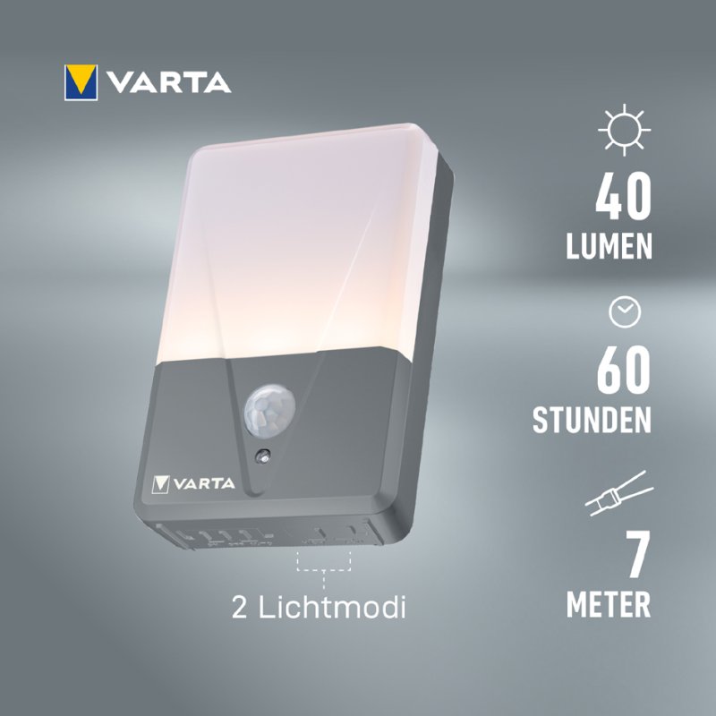 VARTA LED-bewegingssensor buitenlamp met bewegingsmelder