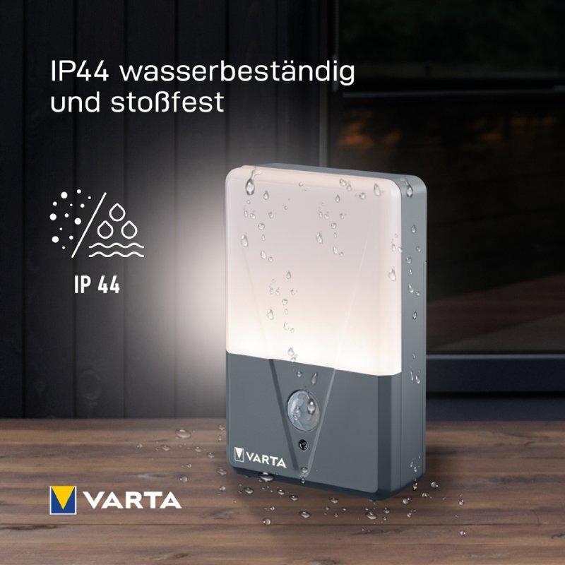 VARTA LED-bewegingssensor buitenlamp met bewegingsmelder