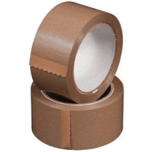 SMARTBOXPRO verpakkingstape PVC 50mm x 66m bruin