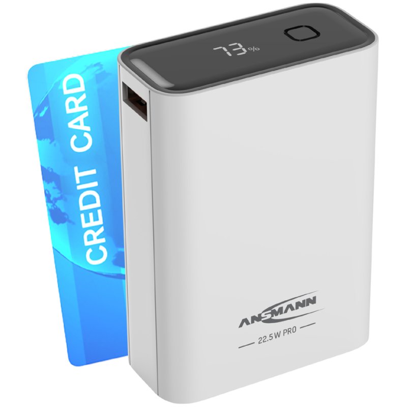 ANSMANN Powerbank 20.000 mAh, zwart