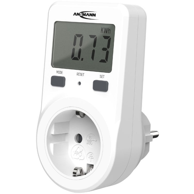 ANSMANN Energiekostenmeter APM1, wit