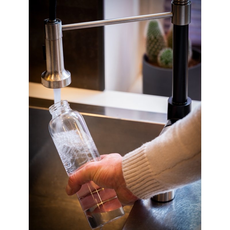 APS Drinkfles EVERFILL, 0,55 liter, transparant