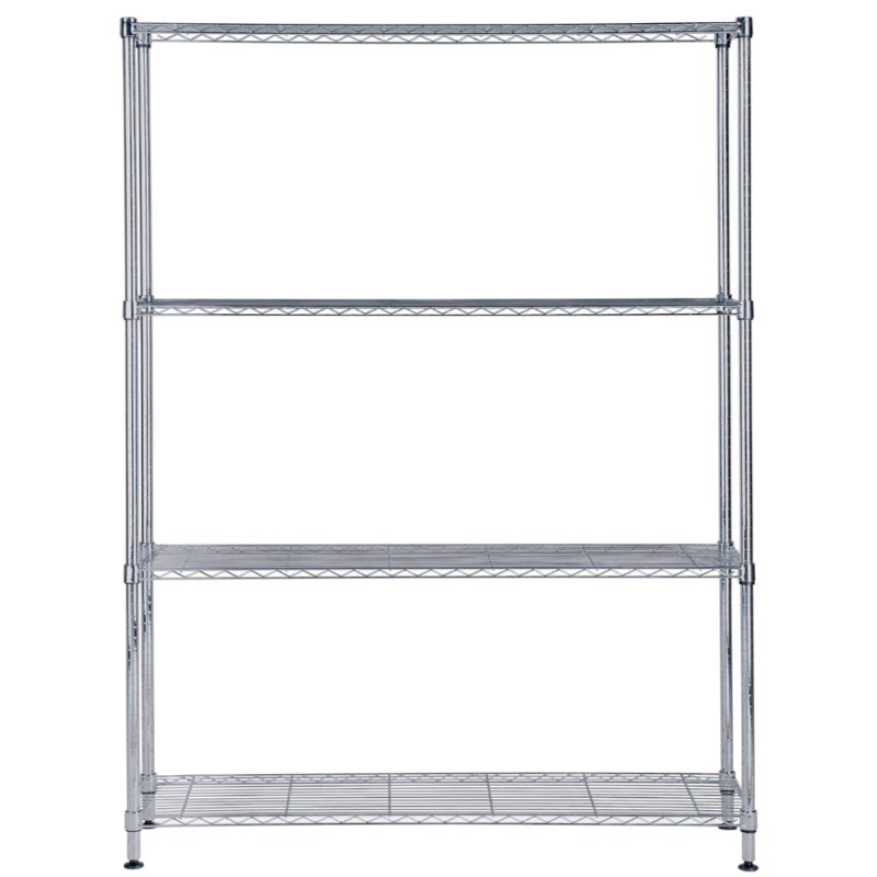 Veelzijdig hangrek MOBI4L, 1200 mm breed, 4 planken