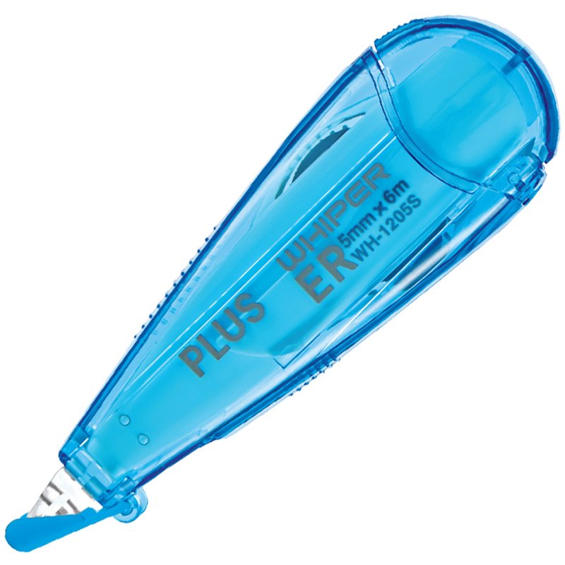 PLUS JAPAN navulbare correctieroller 5,0 mm x 6 m, blauw