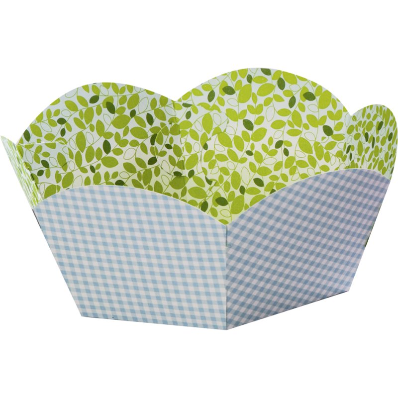 Folia cadeaumandjes van motivkarton, diameter 145 mm