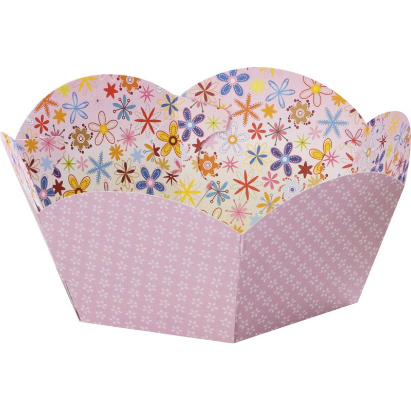 Folia cadeaumandjes van motivkarton, diameter 145 mm